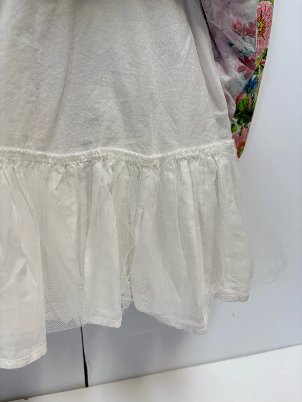 next Baby Multicolor Floral Puff Sleeve Dress 1 1/2-2 Yrs